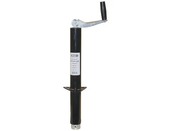 A-Frame Top Wind Steel Jack Only, 15" Travel | Buyers Products 91261 1