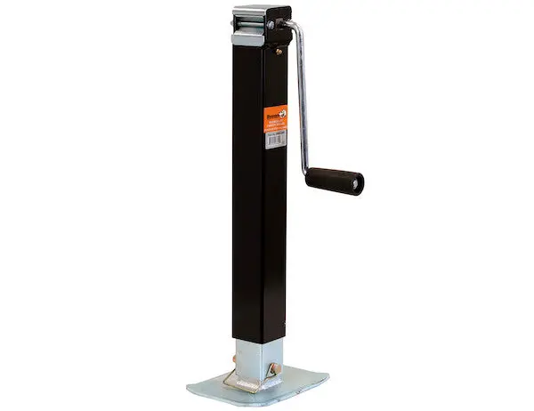 2-1/2" Square Tube Side-Wind Jack, 15.25" Travel | Buyers Products 0091340 1