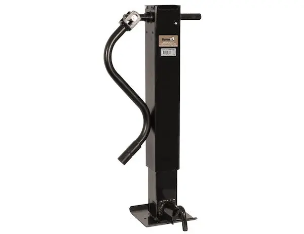 12 Inch Heavy-Duty Front Pin 4 Inch Square Jack With Handle | 0091415H Buyers Products 1