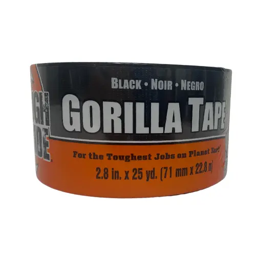 25 Yd X 2.8" Wide Black Gorilla Tape | 01050 Gorilla 1
