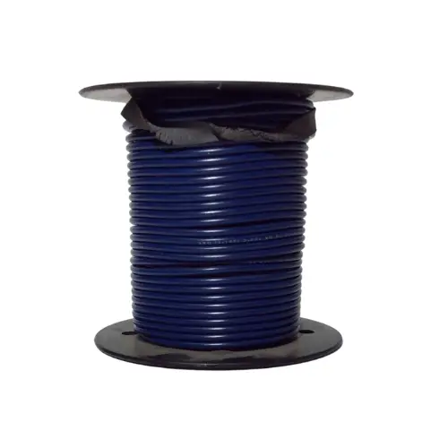100' Dark Blue Primary Wire, 18 Gauge - Rated 105 Degree C | 02318 Deka 1