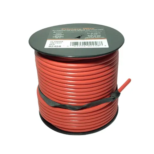 100' Dark Blue Primary Wire, 14 Gauge - Rated 80 Degree C | 02458 Deka 1