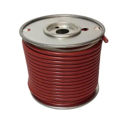 100' Red Primary Wire, 12 Gauge - Rated 80 Degree C | 02550 Deka 1