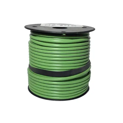 100' Green Primary Wire, 12 Gauge - Rated 105 Degree C | 02745 Deka 1