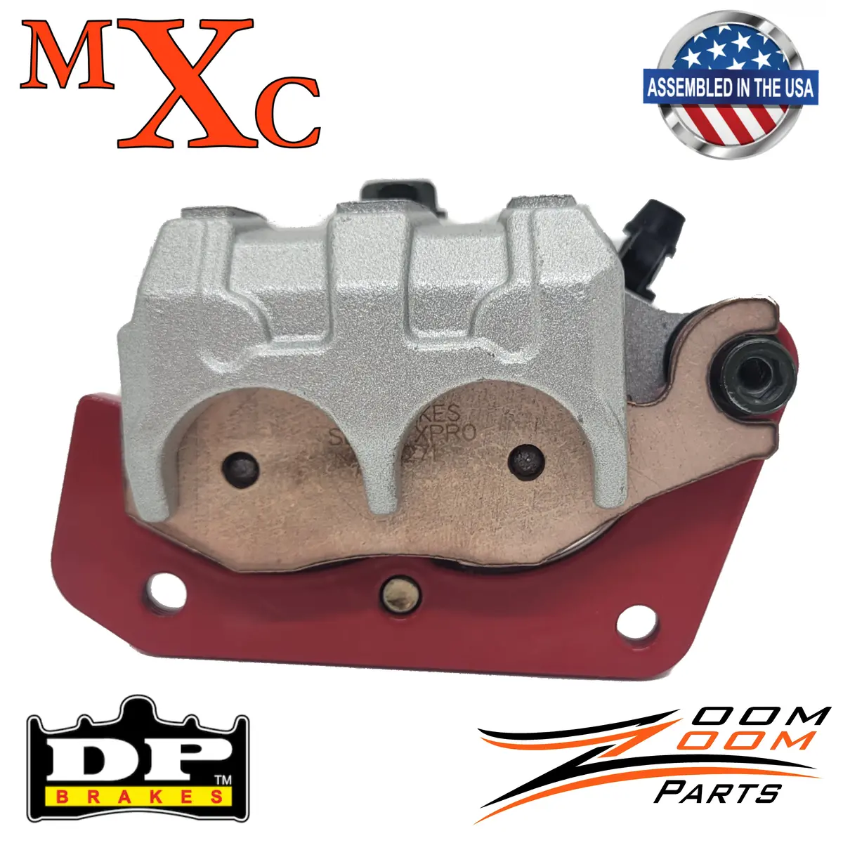Mxc Dual Piston Rear Brake Caliper Dp Pad Mx/Xc Upgrade For 1987-1992 Honda Trx250x Free Fedex 2 Day Shipping 2
