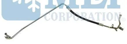 12" Liquid Hose Assembly For Freightliner Trucks, M10 Switch Port | Mei/Air Source 09-0652 1