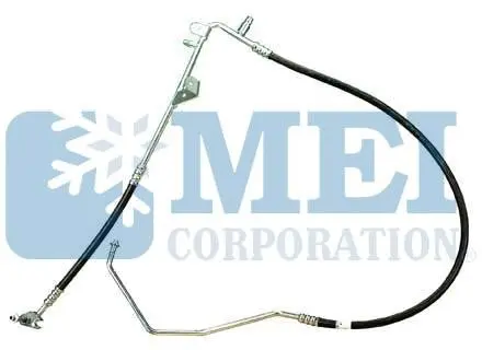 52.5" Liquid Hose Assembly For Freightliner Trucks, M10 Switch Port | Mei/Air Source 09-0656 1