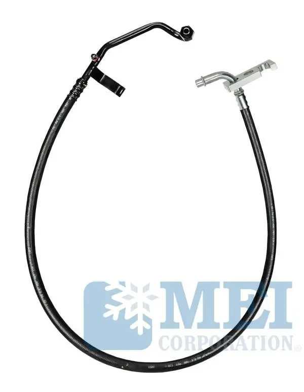 49.25" Discharge Hose Assembly For Peterbilt Trucks, 57" Overall Length | Mei/Air Source 09-1405 1