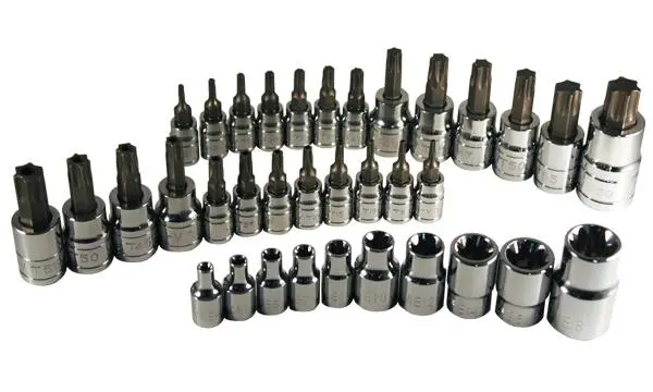 35 Pc. Star Bit Socket Set | 125 Atd Tools 1