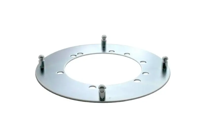 Trailer Hub Cap Mounting Bracket - Metal Oil Seal Cap | United Pacific 10113 1