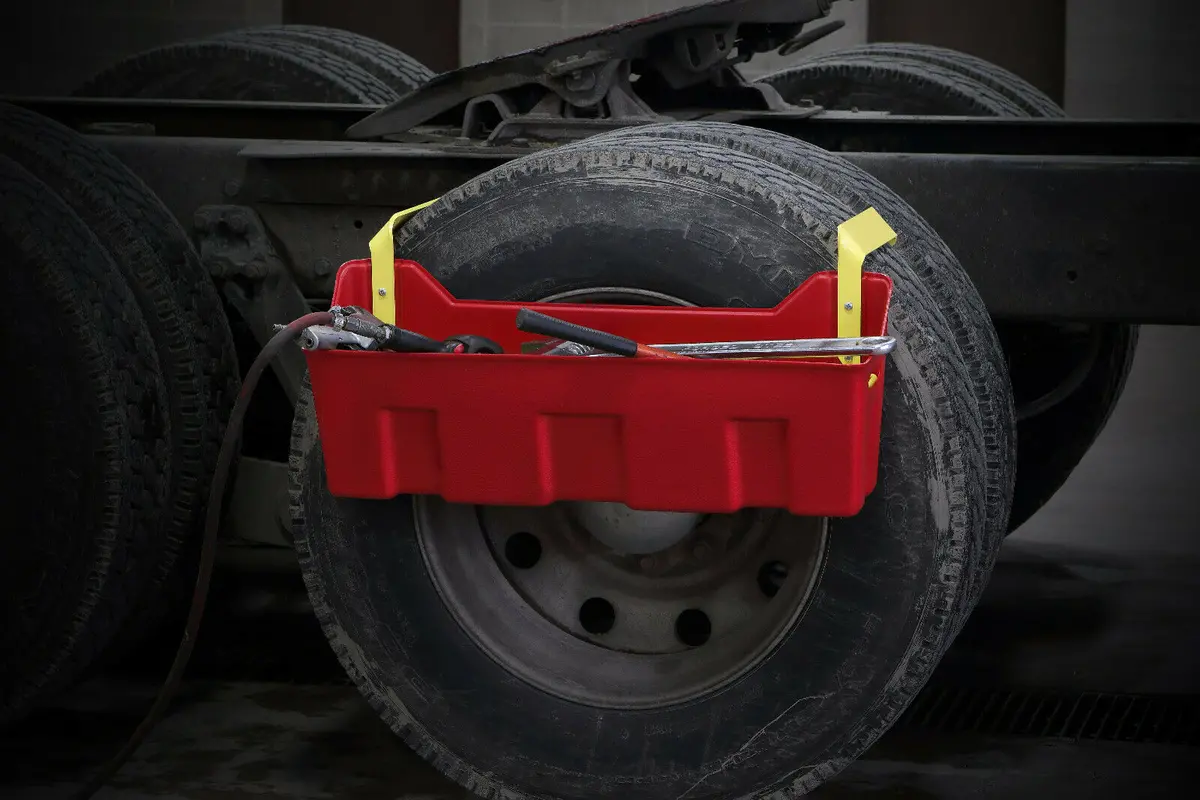 Single Tire Hanging Polymer Tool Caddy | 101198 Minimizer 1