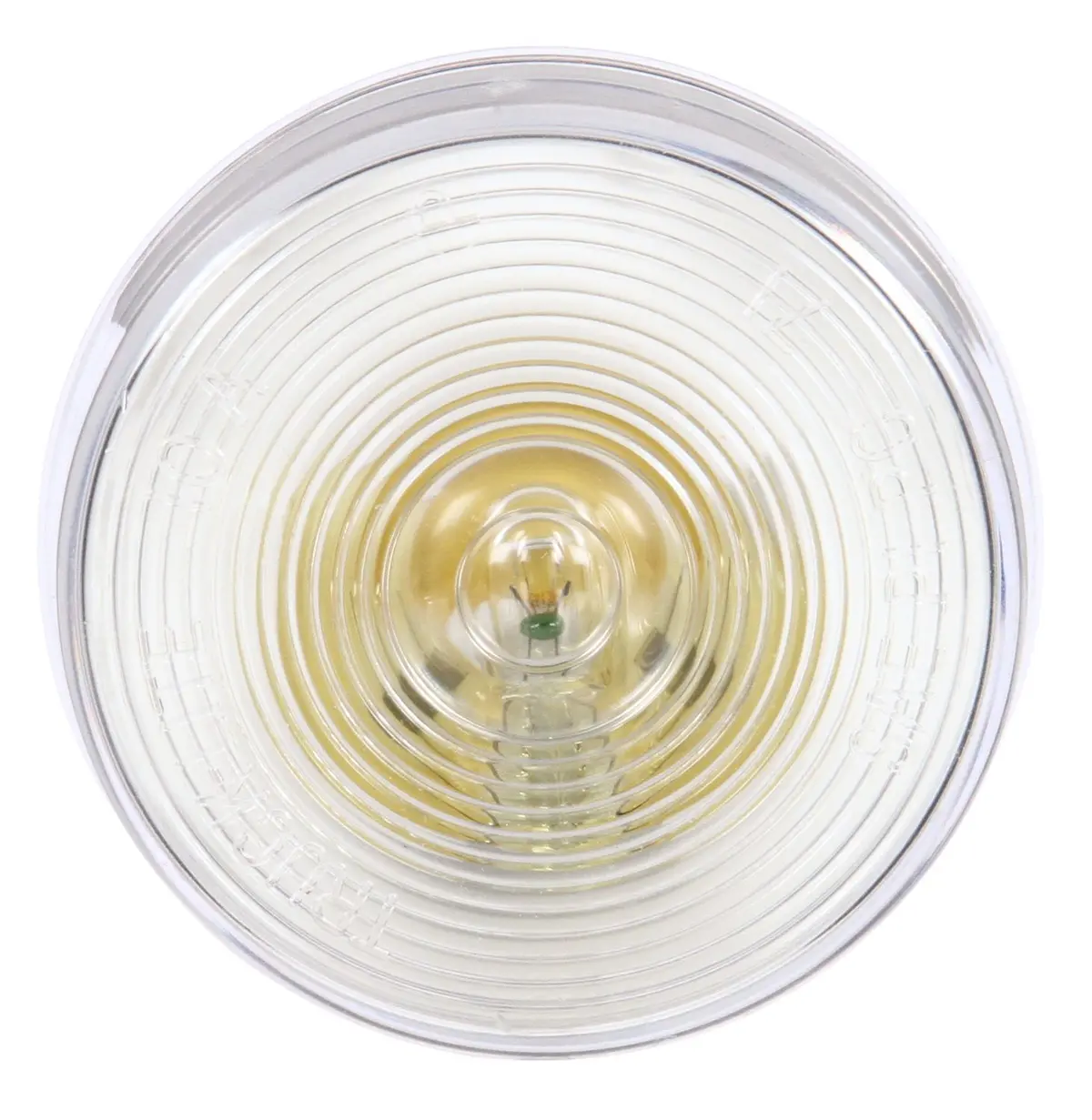 10 Series Clear Incandescent 2.5" Round Utility Light, Pl-10 & Grommet Mount | Truck-Lite 10202C 1
