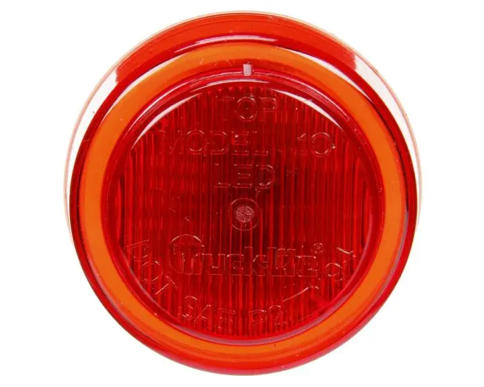 Red Round Marker Clearance Light | 10256R Trucklite 1
