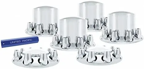 Dome Axle Cover Combo Kit With 33Mm Standard Thread-On Nut Covers & Nut Cover Tool | 10305 United Pacific 1