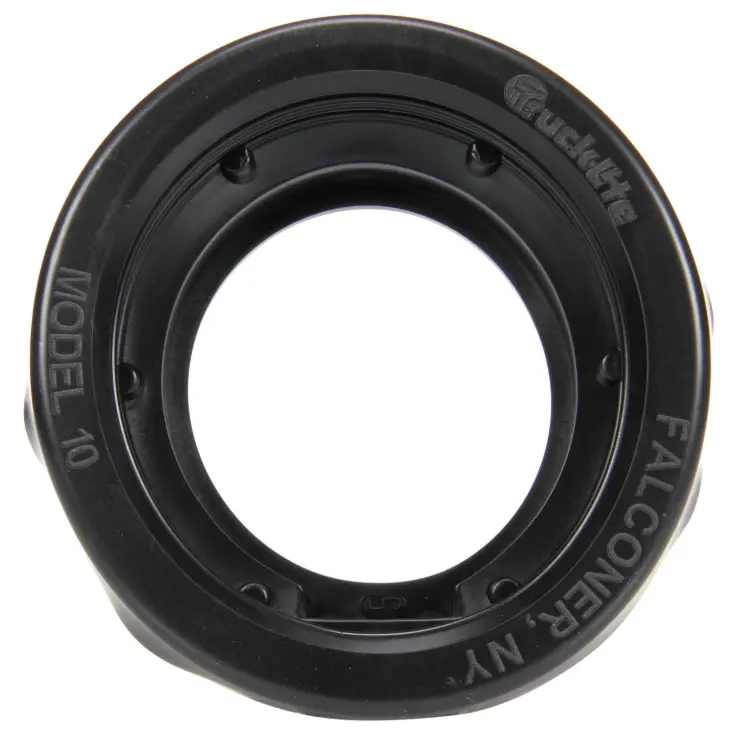 10 Series 2.5" Round Black Pvc Grommet Mount, Pl-10 & Stripped End | Truck-Lite 10401 1