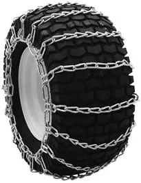 Max-Trac Snowblower & Garden Tractor Tire Chain, 2-Link Chain Spacing | 1060856 Peerless - Security Chain 1