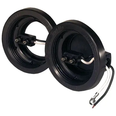 10 Series Black Pvc Grommet For 2.5" Light, With Closed Back | Truck-Lite 10702-3 1