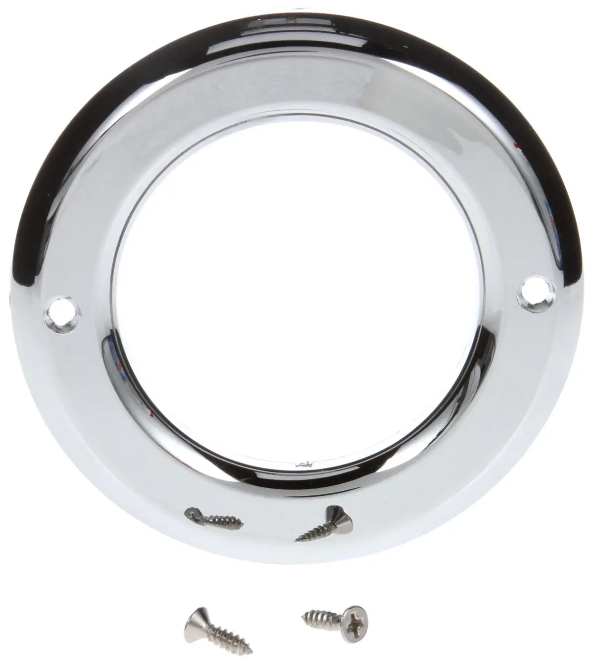 Chrome Plastic Grommet Cover For 2.5" Round Light W/ Open Back | Truck-Lite 10740 1