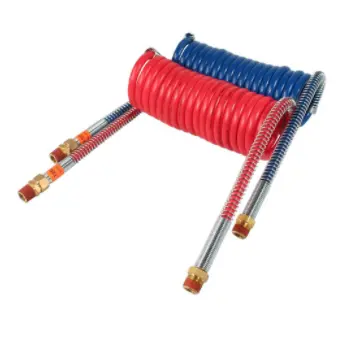 15 Ft Red And Blue Pair Heavy Duty Air Coil Set | Phillips Ind. 11-315 1