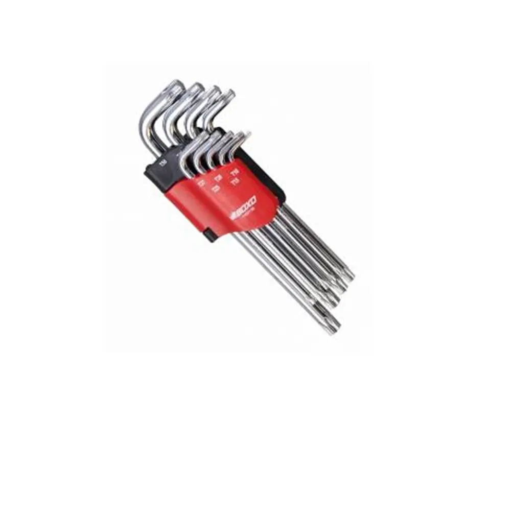 9 Pcs Long Arm Torx Key Wrench Set 1