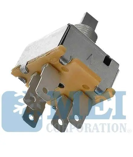 Rotary Blower Switch With Short Thread, 5 Terminal 3 Position | Mei/Air Source 1151 1