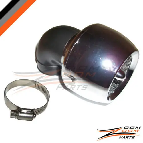 Performance Racing Air Filter Gy6 150 150Cc Cleaner Scooter Moped Gokart Silver 1
