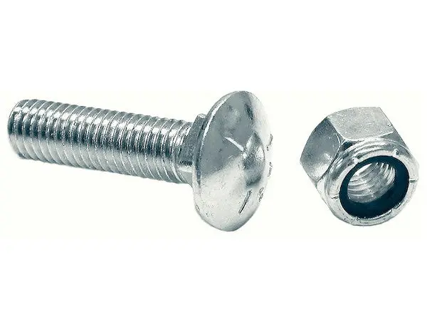 1/2 X 2" Carriage Bolt & Locknut (Set Of 9) | Buyers Products 1301060 1