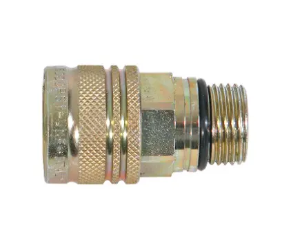 3/4-16" Complete Female Coupler Valve Block Side | 1304029 Buyers Products 1