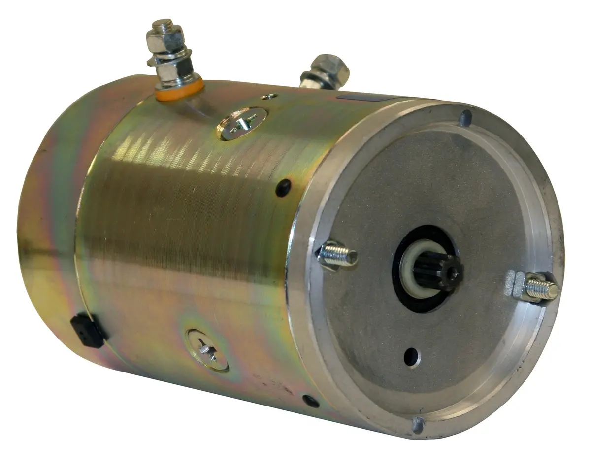 Spline Shaft Snow Plow Motor, 12V | 1304812 Buyers Products 1