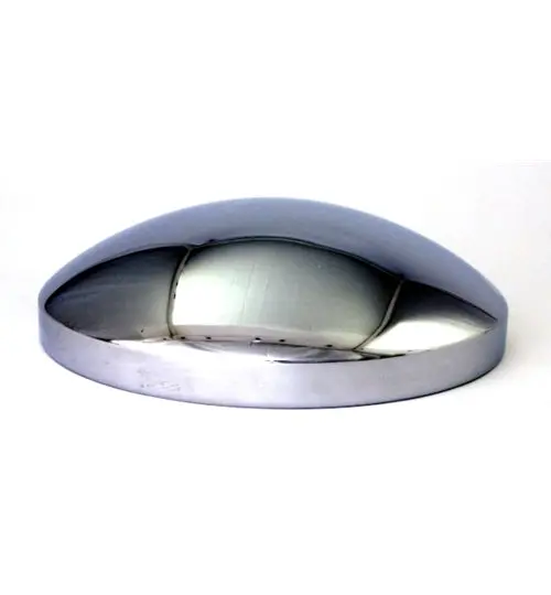 Excalibur Wheel Accessories Chrome Hub Cap 13In,14In,15In Wheel | 1308 Redneck Trailer 1