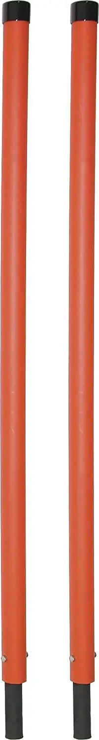 1-5/16 X 36 Inch Fluorescent Orange Oversized Bumper Marker Sight Rods | 1308160 Buyers Products 1