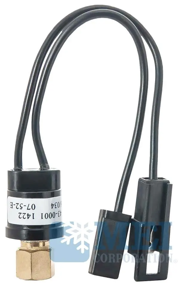 Normally Open Low Pressure Switch For Multi Fit Applications, Male 1/4" Thread Size | Mei/Air Source 1422 1
