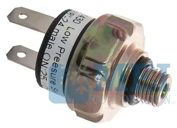 Multi Fit 2 Terminal Low Pressure Switch, Male 1/4" Thread Size | Mei/Air Source 1430 1