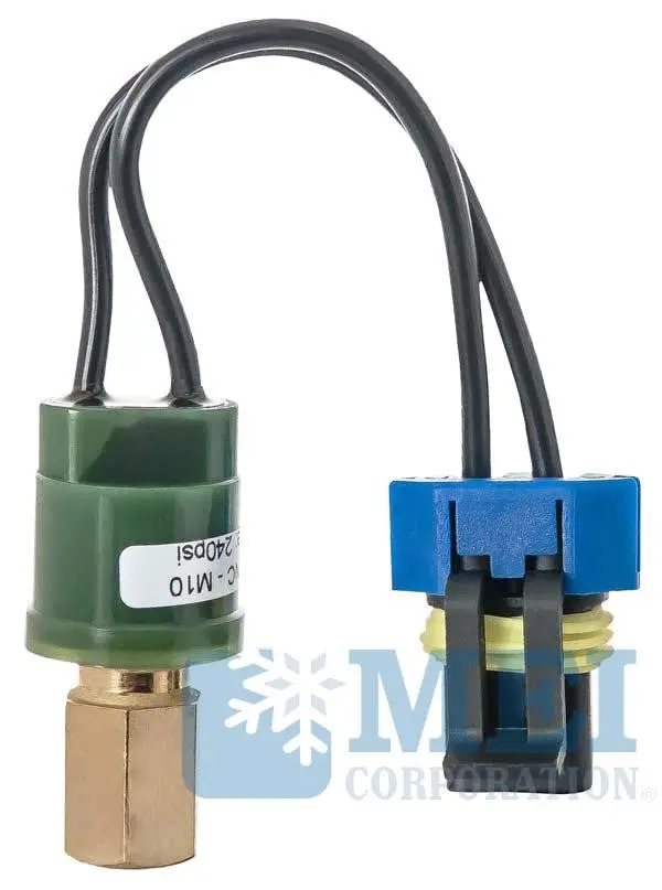 Kenworth High Pressure Switch W/ 2 Bare Wires, Female M10-1.25 | Mei/Air Source 1459 1