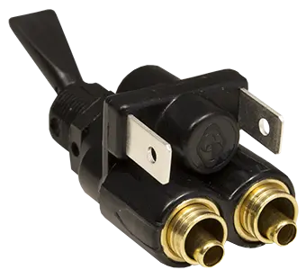 Blade Toggle Valve For Air-Electric Applications | Dv3200-2E Tectran 1