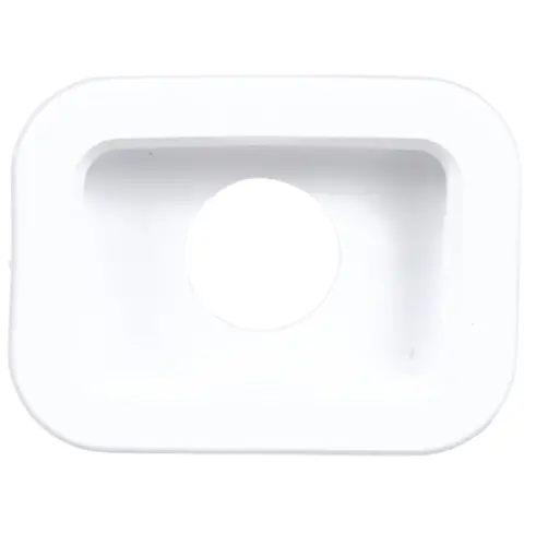 14 Series 2" X 3" Rectangular White Pvc Grommet Mount With Open Back | Truck-Lite 14700 1