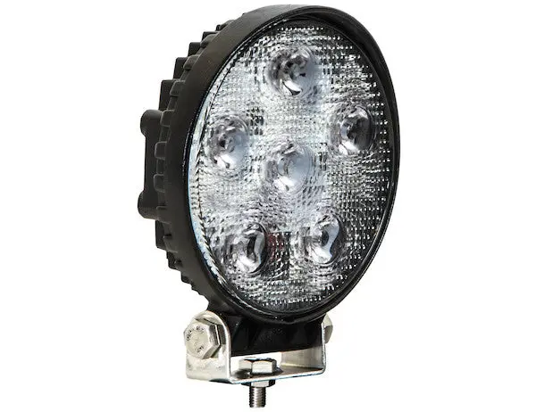 4.5" Clear Led Flood Light W/ Black Housing For Salt Spreaders, Marine Applications, Work Trucks, Atvs And Other Off-Road Vehicles | 1492115 Buyers Products 1