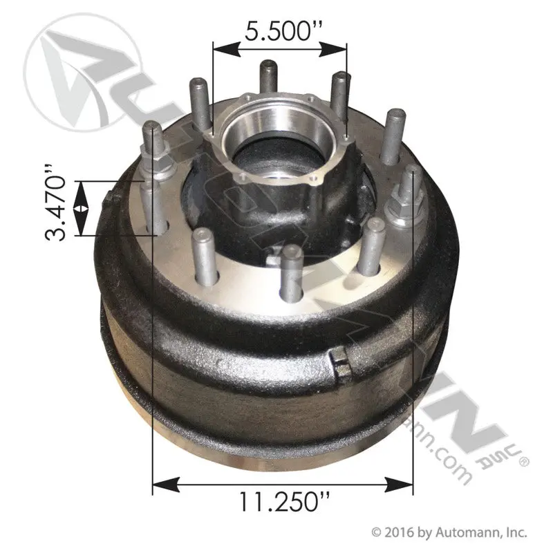 Hub-Drum Assembly | 150.T1101.A1 Automann 1