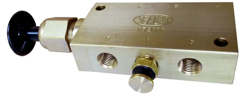Air Brake Five Port Two Position Valve | Sealco 152000 1