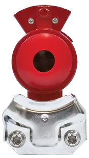 Red Emergency Surpreme Powder Coated Gladhand | 1012E Tectran 1
