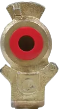 Emergency Cast Iron Gladhand With 1/2" Port | Tectran 101Ghe 1