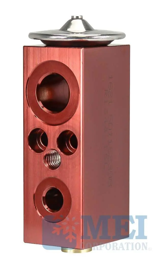 Expansion Valve With Flange - Sealing Washer Style For Freightliner Trucks, 1 Ton Rating | Mei/Air Source 1621 1