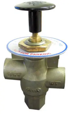 Park Brake Release Manual Push Pull Valve, Panel Mount | Sealco 17600Lg 1