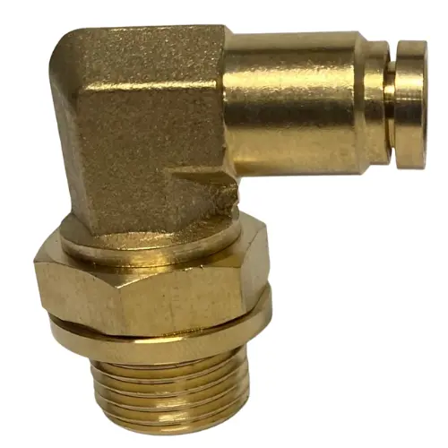 Brass Plc Male Elbow Fitting, 1/4In X M16x1.5 | 177.13B154m16 Automann 1