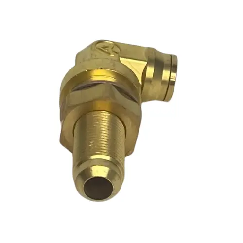 Brass Plc Bulkhead 90 Deg, 1/2X1/2In Sae | 177.13B8988s Automann 1