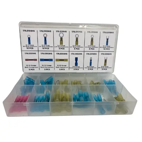 75Pc Electrical Heat Shrink Terminal Kit | 178.Ek75hst Automann 1