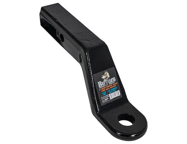 2" Heavy-Duty Ball Mount 4" Drop X 7-5/8" Long Tube Black For 1.25" Hole | Buyers Products 1803056 1