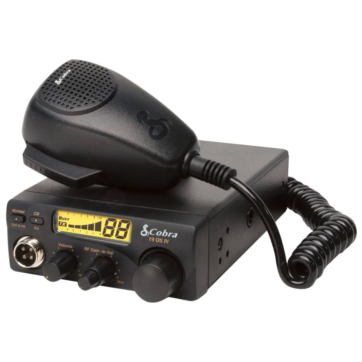 40 Channel Compact Cb Two-Way Radio With Illuminated Lcd Display | Cobra 19Dxiv 1