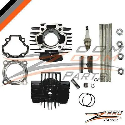 Yamaha Pw 50 Pw50 Qt 50 Qt50 Cylinder Piston Ring Head Gasket Set Kit Brand New 1