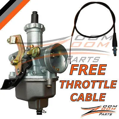 Honda Xr 100 Carburetor Xr 100R Xr100r Xr100 1985-2003 Free Throttle Cable Tcc 1